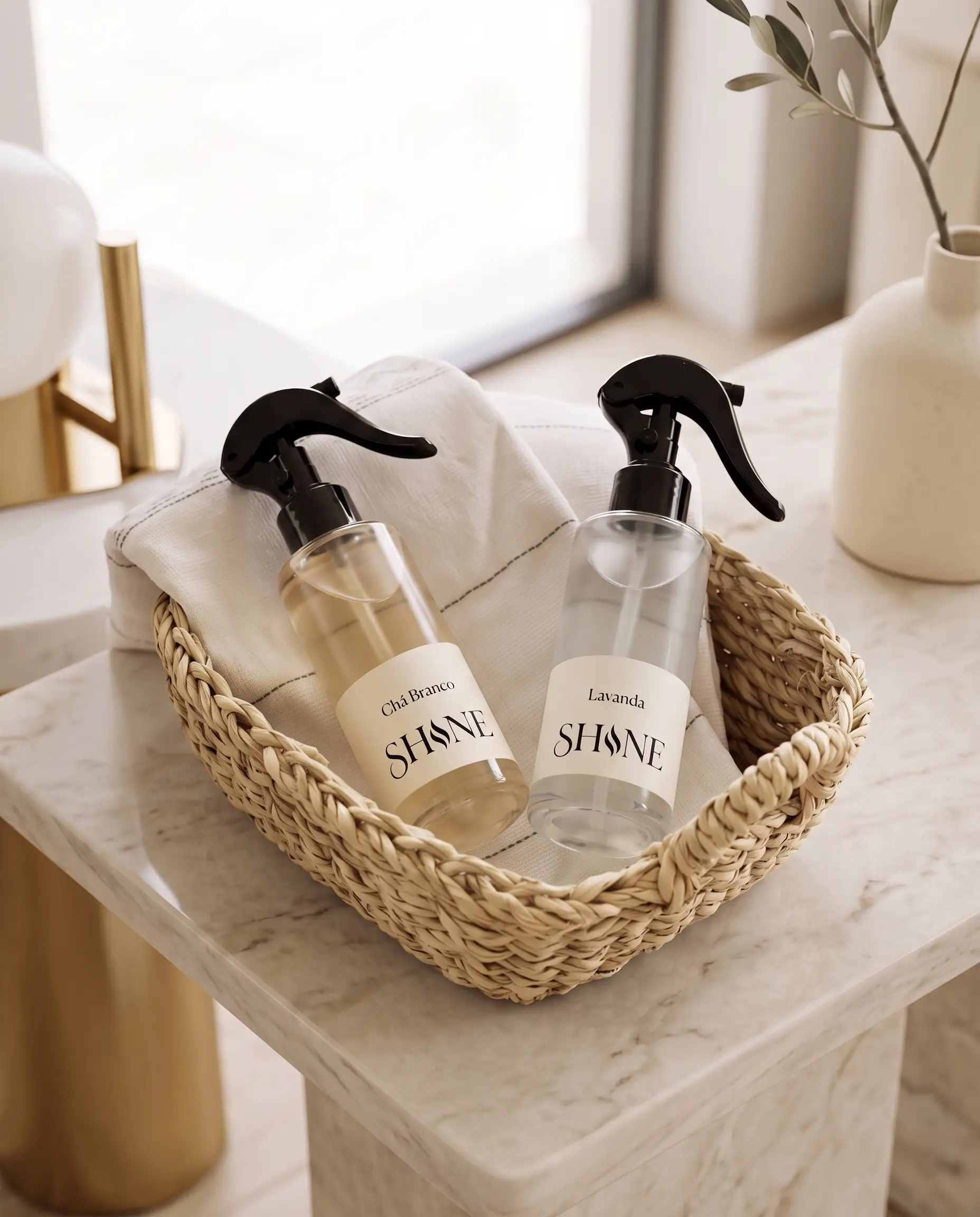 Home spray SHINE — variação de frasco